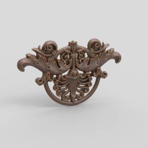 3D модель для станка с ЧПУ  Декор срединный238