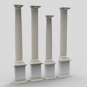 3D модель для ЧПУ  Колонна 182