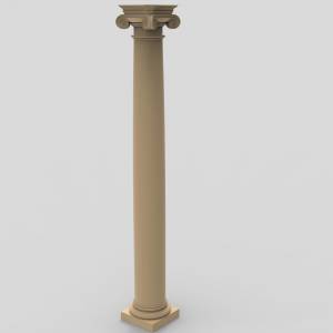 3D ЧПУ модель Колонна 184