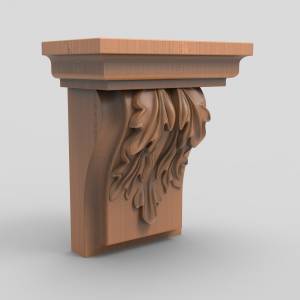 3D модель Кронштейн 68