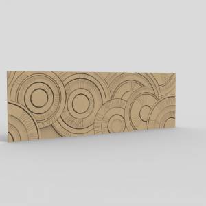 3D модель для станка с ЧПУ  Молдинг 38