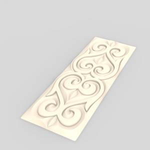 3D модель для станка с ЧПУ  Декор