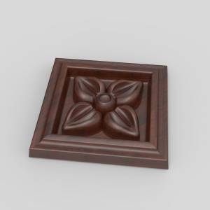 3D ЧПУ модель Декор