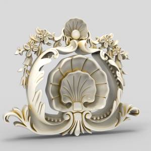 3D ЧПУ модель Декор