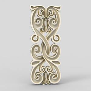 3D ЧПУ модель Декор