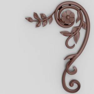 3D модель для ЧПУ  Декор