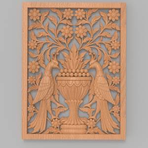 3D модель - Панно