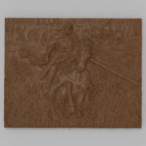 3D модель для ЧПУ  Панно