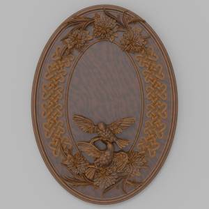 3D модель - Панно