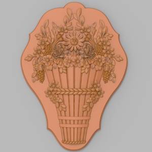 3D ЧПУ модель  - Панно