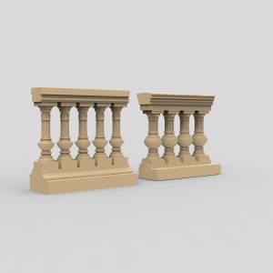 3D модель Балясина уличная