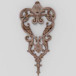 3D модель для ЧПУ  Декор