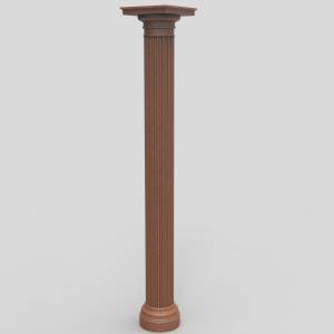 3D модель для станка с ЧПУ  Колонна