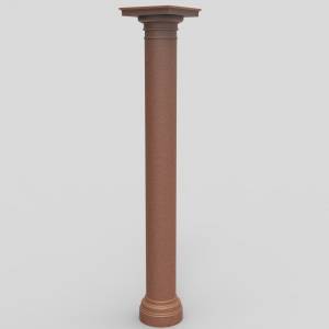3D ЧПУ модель Колонна