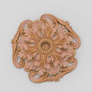 3D ЧПУ модель Розетка