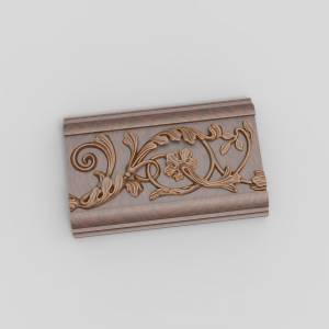 3D модель для ЧПУ  Фасад