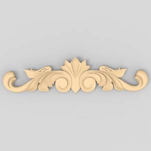 3D модель для станка с ЧПУ  Декор верхний 107