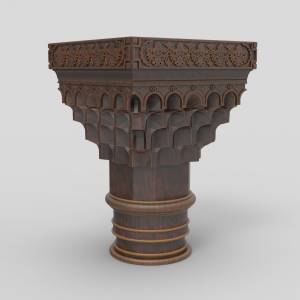 фикс прайс 3D модель Капитель 33