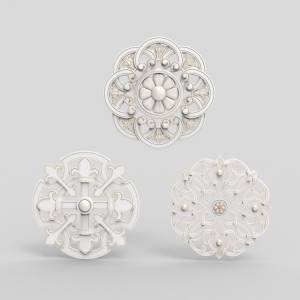 3D модель для станка с ЧПУ  Орнамент венецианский 2