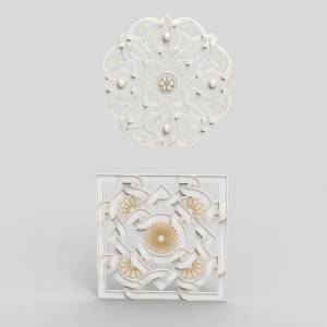 3D модель для ЧПУ  Орнамент венецианский 5