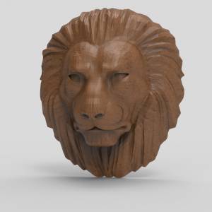 Лев голова 3