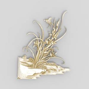 Лилия на камнях