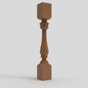3D  модель Балясина 74
