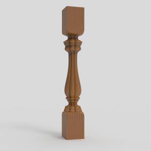 3D  модель Балясина 77