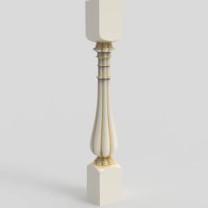 3D  модель Балясина 82