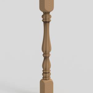 3D  модель Балясина 90