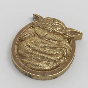 3D  модель Младенец йода