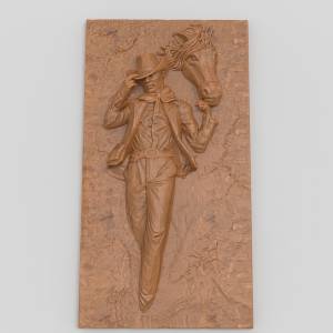 3D  модель Ковбой