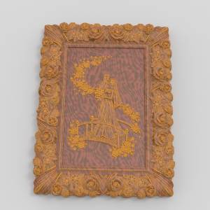 3D  модель Новобрачные