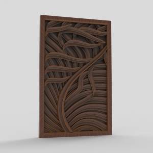 3D  модель Растительный рельеф 02