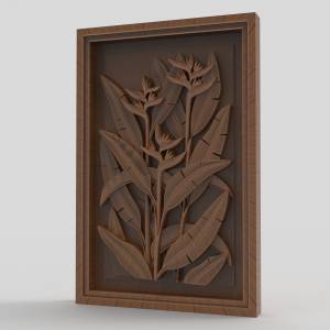 3D  модель Растительный рельеф 03