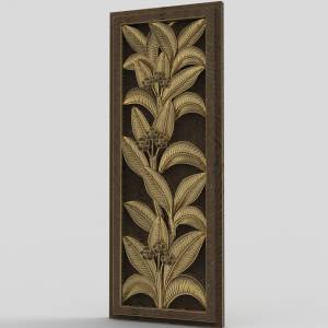 3D  модель Растительный рельеф 04