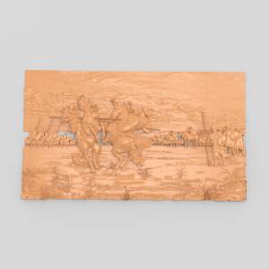 3D  модель Поединок Пересвета с Челубеем