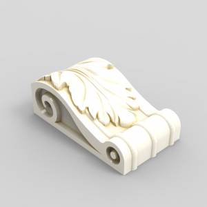 3D модель для станка с ЧПУ  Кронштейн