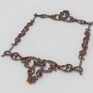 3D модель для станка с ЧПУ  Обрамление