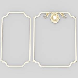 3D ЧПУ модель Обрамление