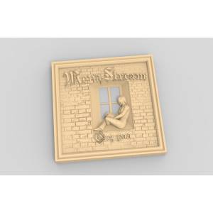 3D модель MonaStream 3d модель обложки