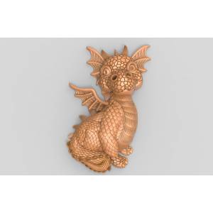 3D модель Дракончик