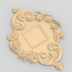 3D модель Резной Декор