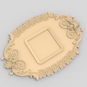 3D модель Резной Декор 2