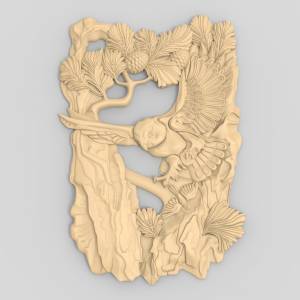 3D модель для ЧПУ  Сова