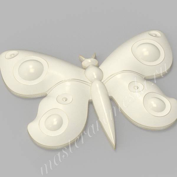 3D модель  - Бабочка