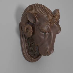 3D модель для ЧПУ   - Баран