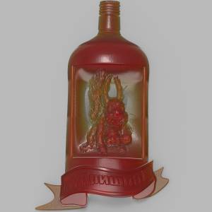 3D ЧПУ модель  - Белочка Пришла