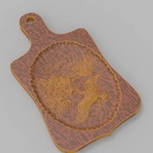 3D ЧПУ модель  - Гуси