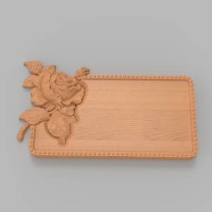 3D модель для станка с ЧПУ   - Доска Разделочная Декоративная